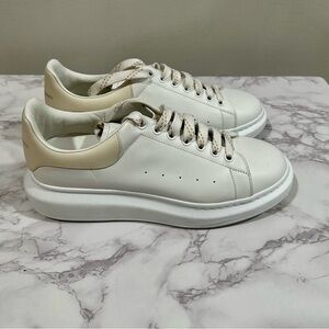 Alexander McQueen white sneakers